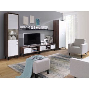 Wohnzimmer-Set mit Sessel Naviedo Gloss I Wohnzimmer-Set mit Sessel Naviedo Gloss I
