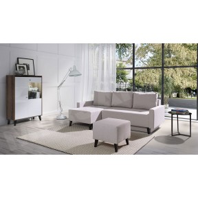 Wohnzimmer-Set mit Ecksofa Naviedo Gloss IV Wohnzimmer-Set mit Ecksofa Naviedo Gloss IV