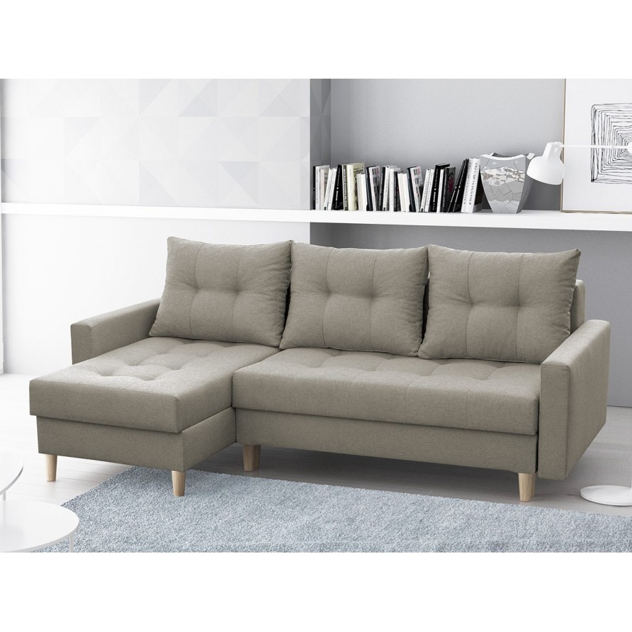 Ecksofa Makau mit Schlaffunktion und zwei Bettkasten Ecksofa Makau mit Schlaffunktion und zwei Bettkasten
