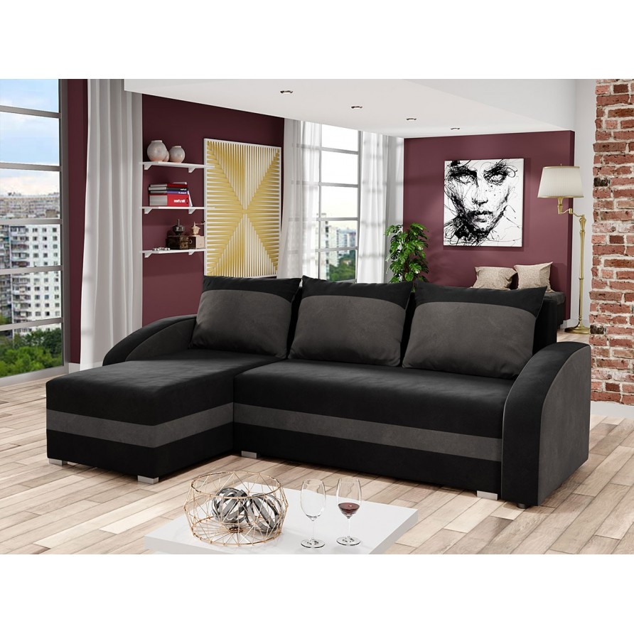Ecksofa Edingu mit Bettkasten und Schlaffunktion Ecksofa Edingu mit Bettkasten und Schlaffunktion
