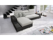Ecksofa Luiza I Mini mit Bettkasten und Schlaffunktion