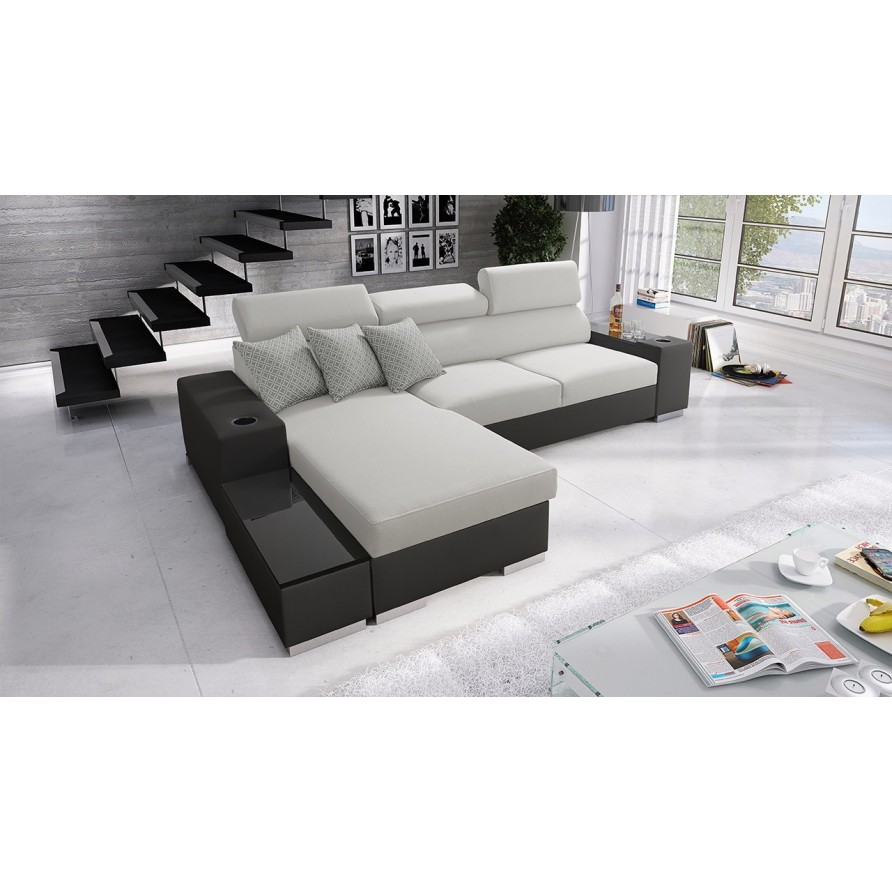 Ecksofa Luiza I Mini mit Bettkasten und Schlaffunktion Ecksofa Luiza I Mini mit Bettkasten und Schlaffunktion