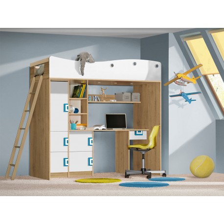 Jugendbett mit Schreibtisch Niczi Jugendbett mit Schreibtisch Niczi