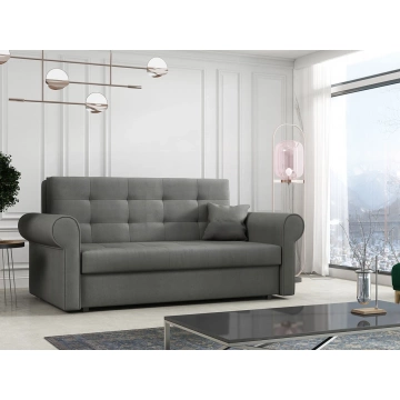Sofa Clivia Silver III mit Schlaffunktion und Bettkasten