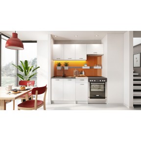 Küchenschrank Woodline 15 D CARGO Schrank Küche Regal Modern Design Kollektion 