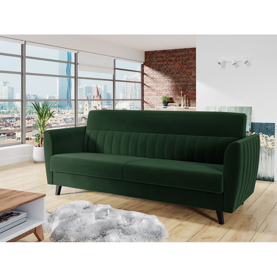 Sofa Avril III mit Schlaffunktion und Bettkasten Sofa Avril III mit Schlaffunktion und Bettkasten