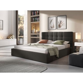 Polsterbett Minti mit Bettkasten und Lattenrost aus Metall Polsterbett Minti mit Bettkasten und Lattenrost aus Metall