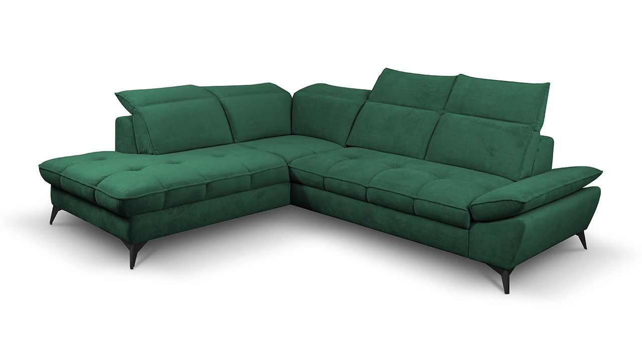 Ecksofa Strelicja mit Bettkasten und Schlaffunktion - Mirjan24