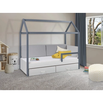 Kinderbett mit Stauraum Fitonia II 90