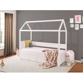 Miniaturbild von Kinderbett mit Stauraum Fitonia 90