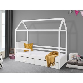 Jugendbett mit Geländer Pieris II 90 Jugendbett mit Geländer Pieris II 90