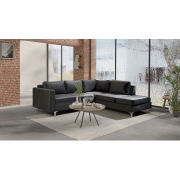 Couch L Form Nemezy Velvet