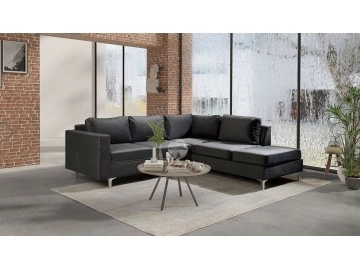 Couch L Form Nemezy Velvet