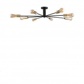 Deckenleuchte Mill black-gold VIII 9135 Deckenleuchte Mill black-gold VIII 9135