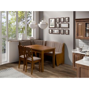 Eckbank + Tisch und zwei Stühle Platon Eckbank + Tisch und zwei Stühle Platon