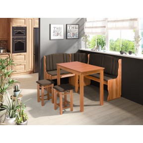 Eckbank + Tisch und zwei Hocker Soter II Eckbank + Tisch und zwei Hocker Soter II