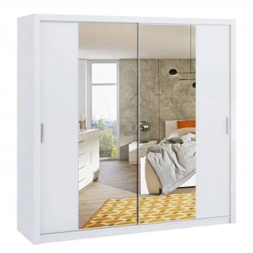 Großer Schwebetürenschrank mit Spiegel SZ220 Darsiv DR11