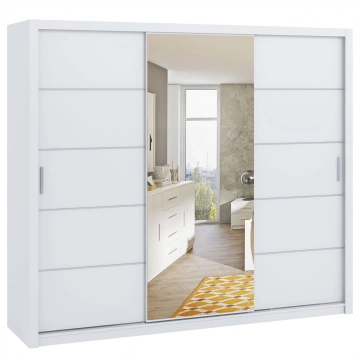 Großer Kleiderschrank mit Schiebetüren SZ250 Darsiv DR12
