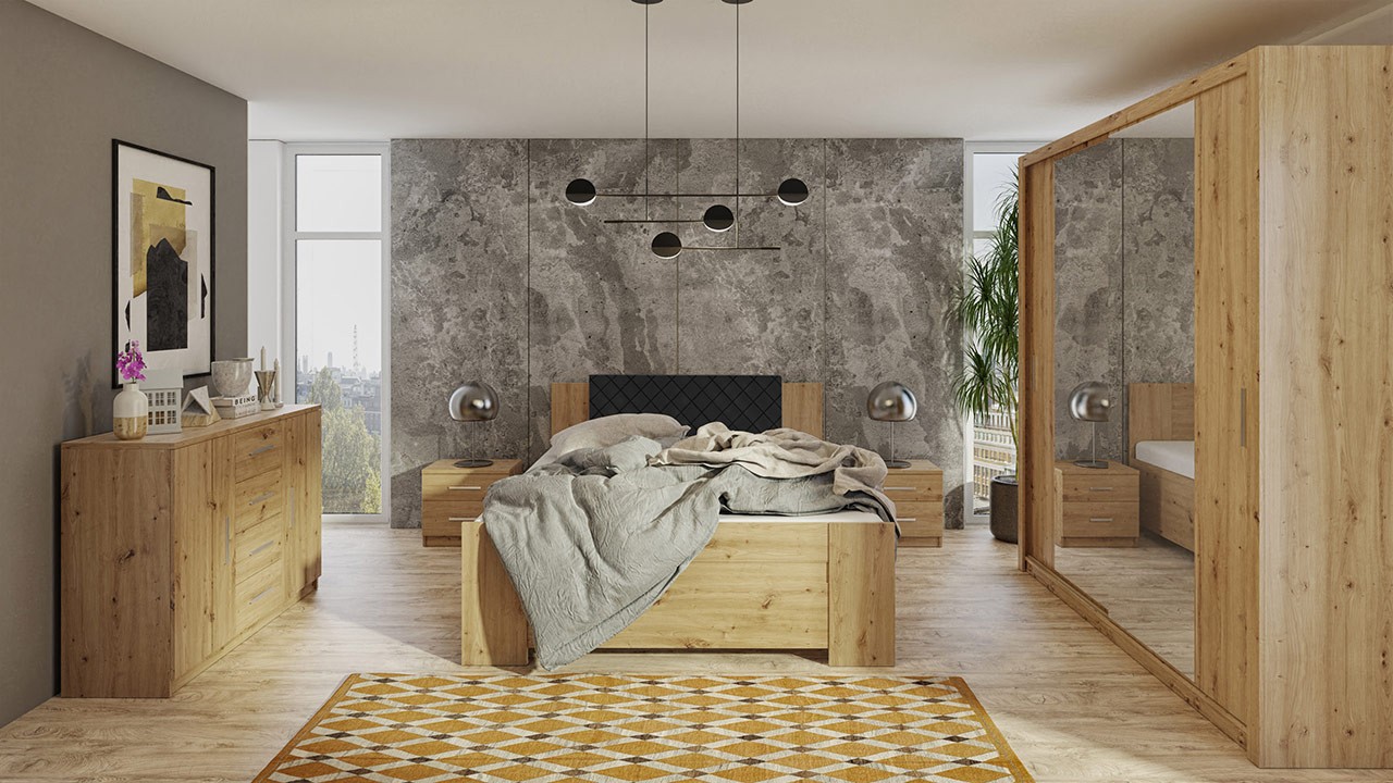 Schlafzimmer-Set Kler VI | Lieferung 0 € | Mirjan24