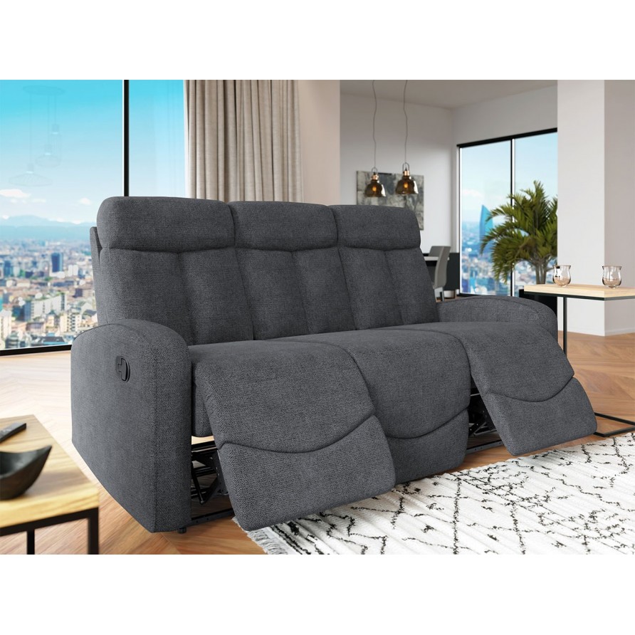 Sofa Isco 3 mit Relaxfunktion Sofa Isco 3 mit Relaxfunktion