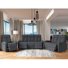 Polstergarnitur Isco 3+2+1 mit Relaxfunktion Polstergarnitur Isco 3+2+1 mit Relaxfunktion