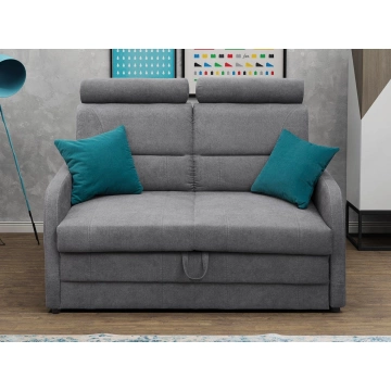 Kleines Sofa Pumpa mit Schlaffunktion und Bettkasten