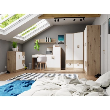 Kinderzimmer-Set mit Schreibtisch Niczi V