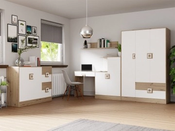 Kinderzimmer Set mit Schreibtisch Niczi VI