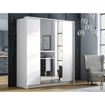 Kleiderschrank mit Spiegel Pasita 200