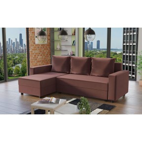Ecksofa Nibon mit Bettkasten und Schlaffunktion Ecksofa Nibon mit Bettkasten und Schlaffunktion