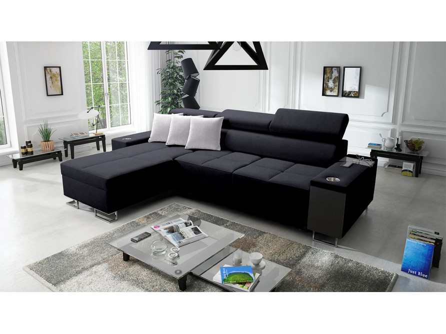 Ecksofa Ewasy I Mini mit Bettkasten und Schlaffunktion