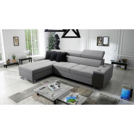 Ecksofa Ewasy I Mini mit Bettkasten und Schlaffunktion