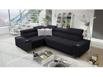 Ecksofa Ewasy II mit Bettkasten und Schlaffunktion