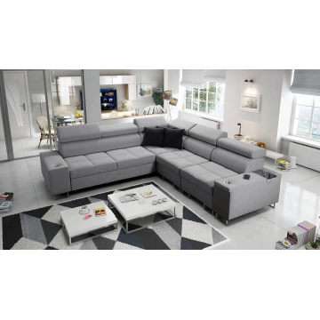 Ecksofa Ewasy III mit zwei Bettkästen und Schlaffunktion
