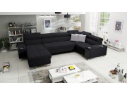 Wohnlandschaft Ewasy IV Mini mit zwei Bettkasten und Schlaffunktion