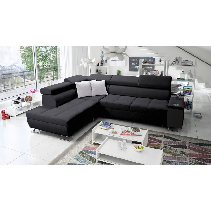 Ecksofa Ewasy VII mit Bettkasten und Schlaffunktion Ecksofa Ewasy VII mit Bettkasten und Schlaffunktion