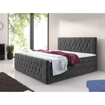 Boxspringbett mit Bettkasten Kornwalia Lux