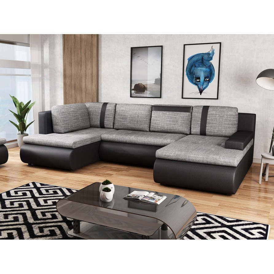 Ecksofa Sofia Mini C mit Bettfunktion Ecksofa Sofia Mini C mit Bettfunktion