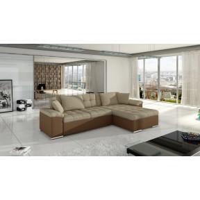Ecksofa Dino mit Bettkasten und Schlaffunktion (OUTLET) Ecksofa Dino mit Bettkasten und Schlaffunktion (OUTLET)