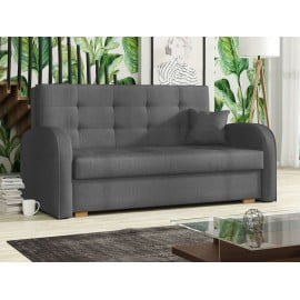Sofa Clivia Gold III mit Schlaffunktion und Bettkasten