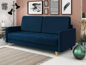 Couch Krescenty mit Bettkasten und Schlaffunktion