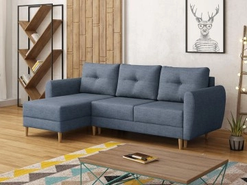 Ecksofa Laluko mit Schlaffunktion und Bettkasten