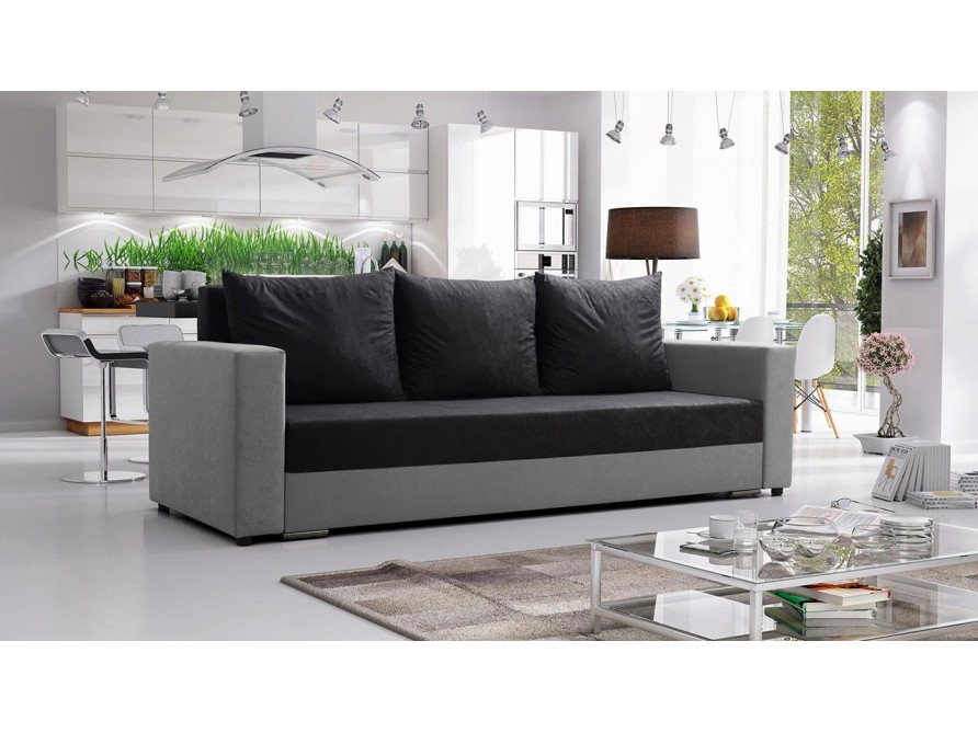 Sofa Taluko mit Schlaffunktion und Bettkasten