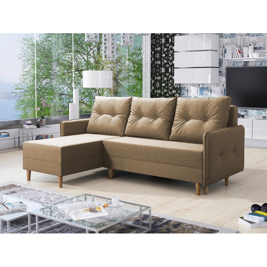 Ecksofa Daduko mit Schlaffunktion und Bettkasten Ecksofa Daduko mit Schlaffunktion und Bettkasten