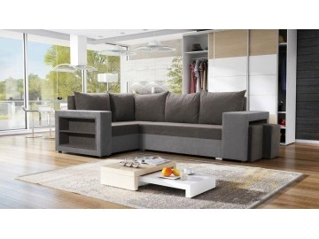 Ecksofa Fonite mit Schlaffunktion und Bettkasten