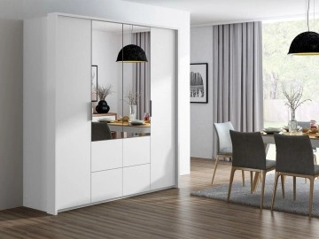Kleiderschrank für 2 Personen Neubau 208