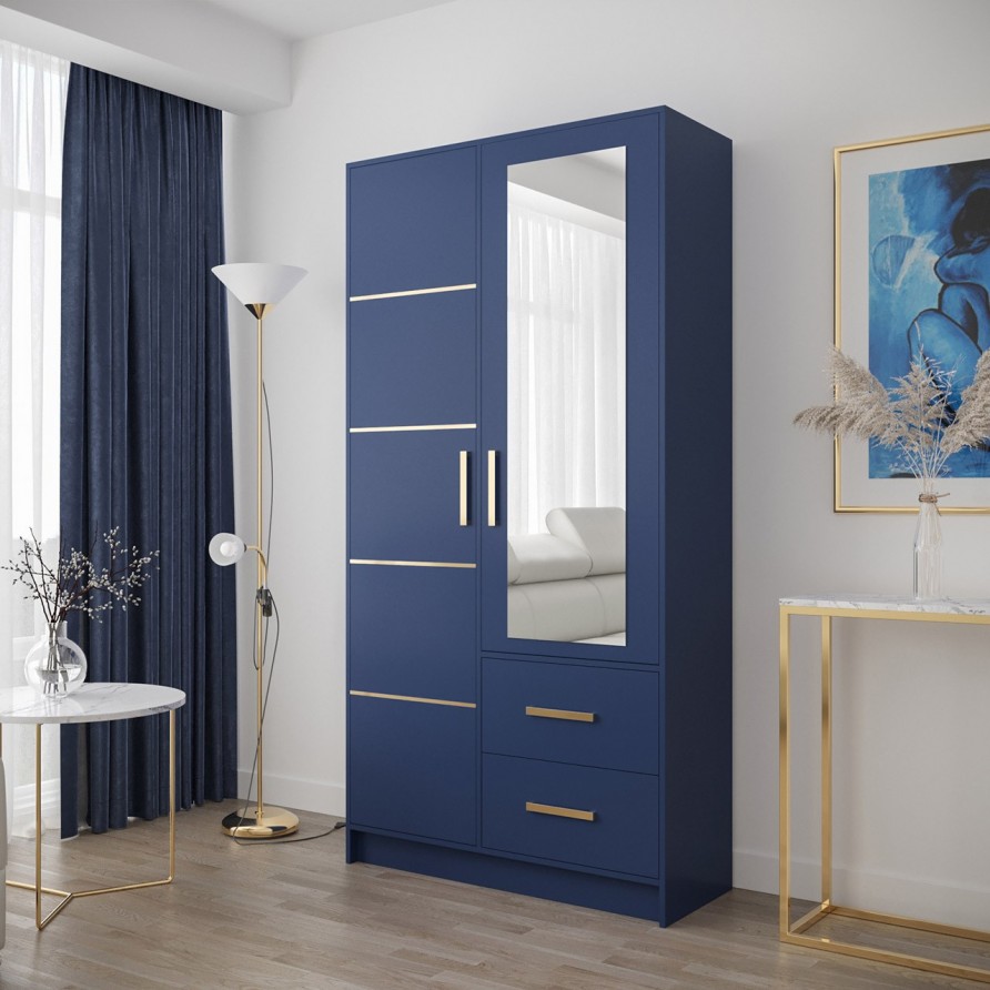 Kleiderschrank Ewazja 103 cm Kleiderschrank Ewazja 103 cm