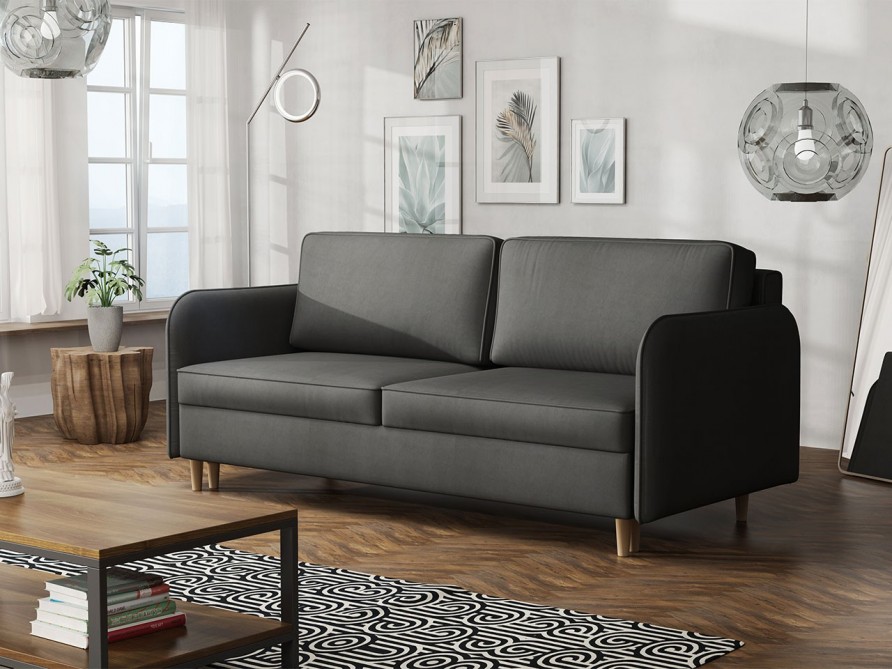 Sofa Aisha mit Schlaffunktion und Bettkasten