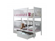Etagenbett mit Stauraum Aoide 80