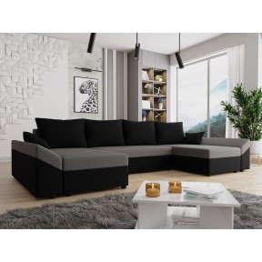 Ecksofa Peltata U mit Schlaffunktion und Bettkasten Ecksofa Peltata U mit Schlaffunktion und Bettkasten